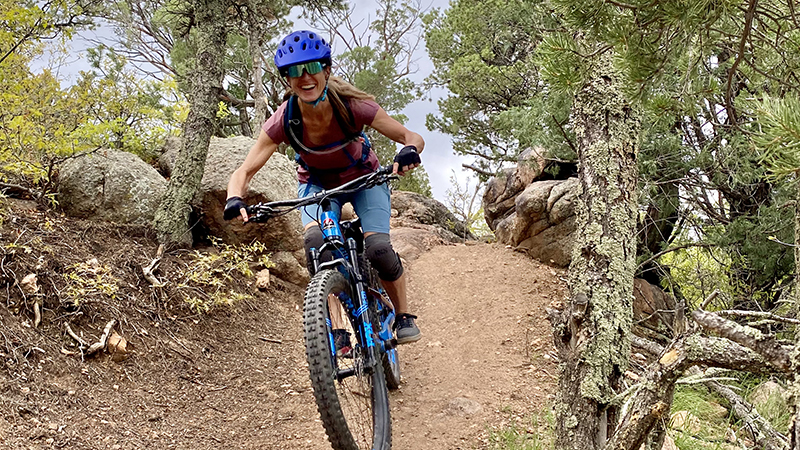 Destination riding in Canon City's Oil Flats trail system.