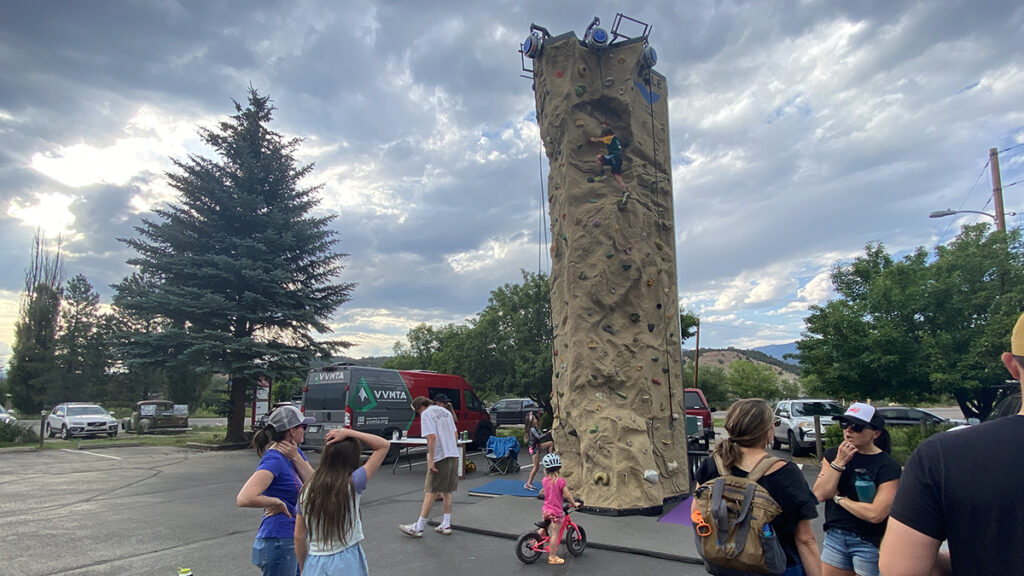 Seagull's Cycles and Eagle Climbing partnered at The Send