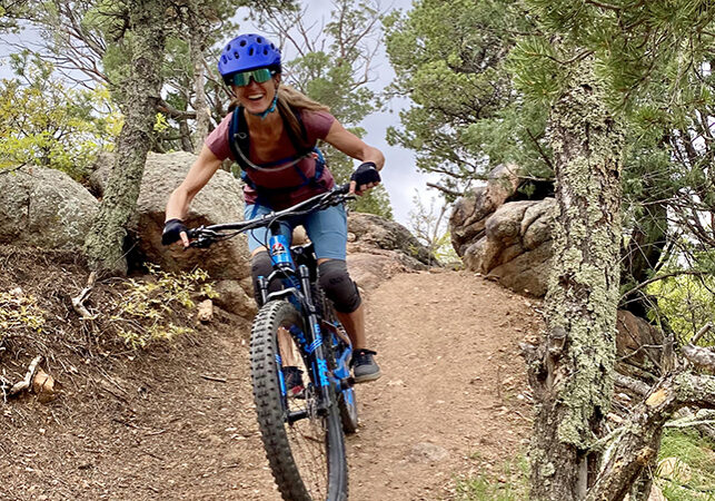 Destination riding in Canon City's Oil Flats trail system.